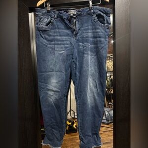 Wit & Wisdom Faded Blue Ankle Jeans